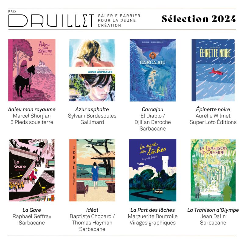 Prix Philippe Druillet - Galerie Barbier 2024